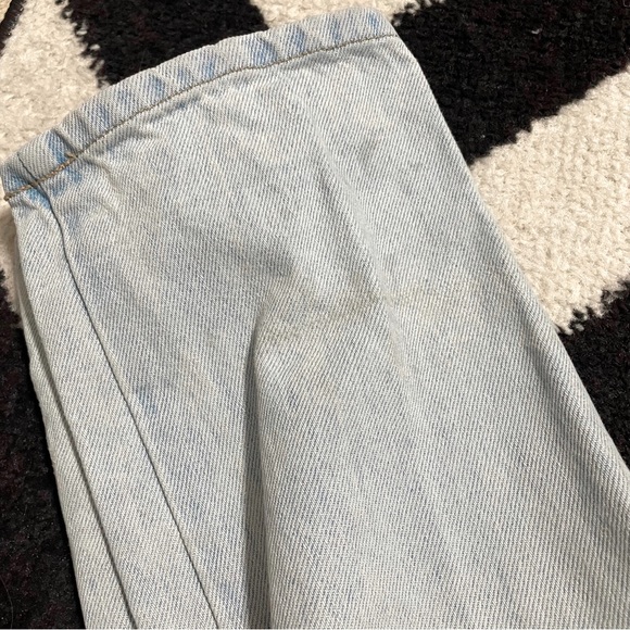 Vintage 80s 90s Guess • denim high waist light wash tapered leg mom jeans sz 24 - Picture 5 of 7